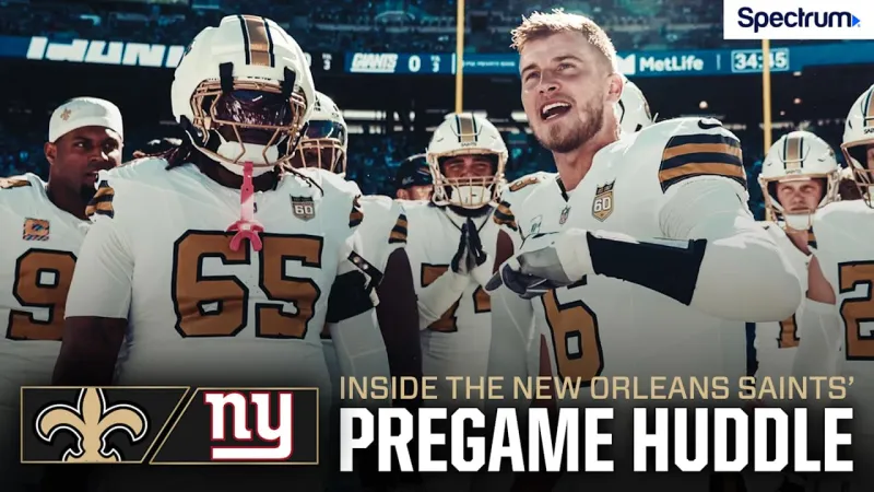Saints Pregame Huddle | 2026 NFL Week 6