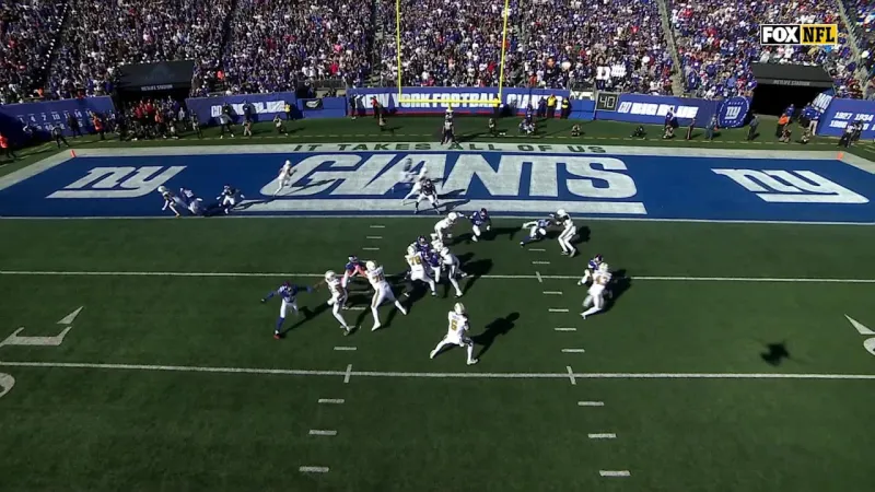 Tyler Shough finds Bryce Lance in the back of the end zone | Saints-Giants Highlights
