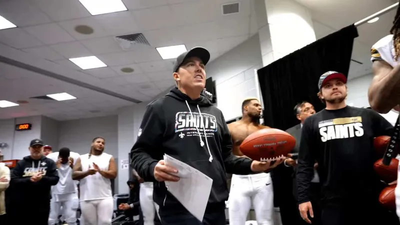 Inside the Saints' locker room postgame after win vs. Giants | 2026 NFL Week 6