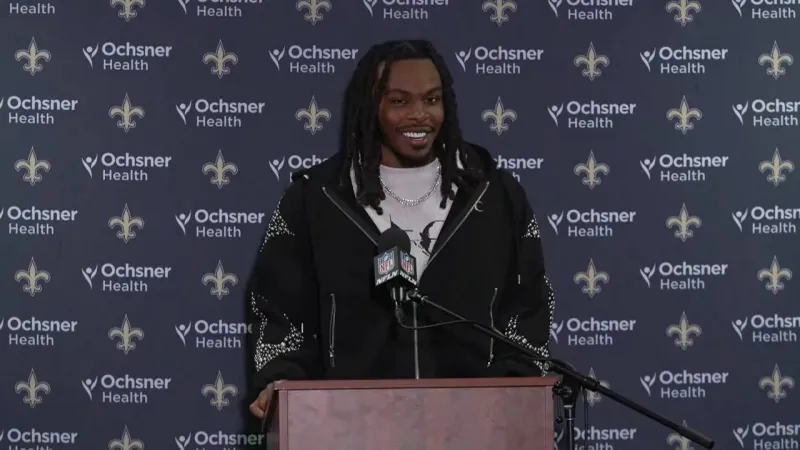 Martin Emerson Jr. talks two INTs in win | Saints-Giants Postgame | 2026 NFL Week 6