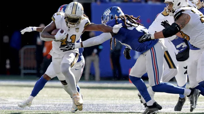 Game Notes: New Orleans Saints 34, New York Giants 27 | 2026 NFL Week 6