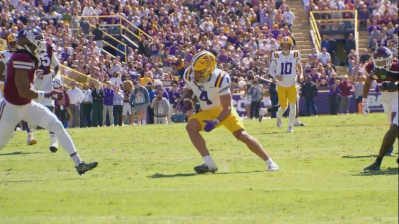 After LSU's 31-0 win over Mississippi State, Tigers heading to Auburn for second 11 am kickoff in row