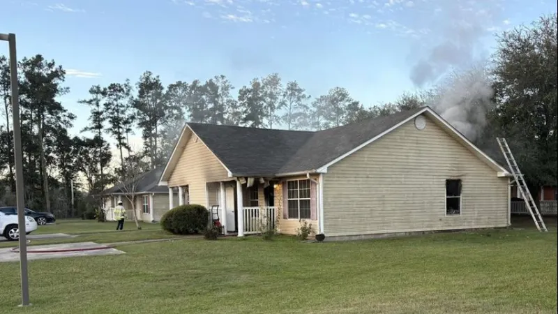 Hammond Fire crews put out fire along JW Davis Drive