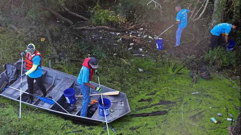 Louisianans remove 68 tons of litter in statewide waterway cleanup