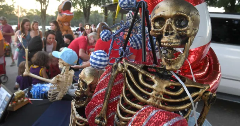 Dollys, movie stars and spooky decorations ruled at the West Feliciana Recreation' Trunk-or-Treat