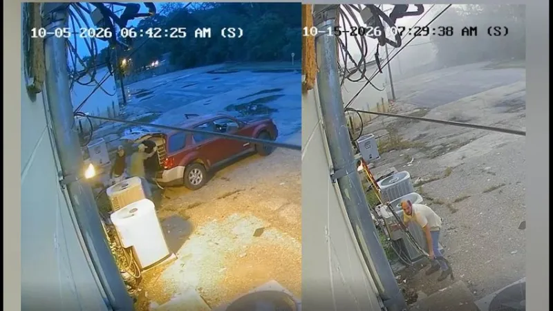 Baker Police seeking information on people who stole A/C unit, parts from business