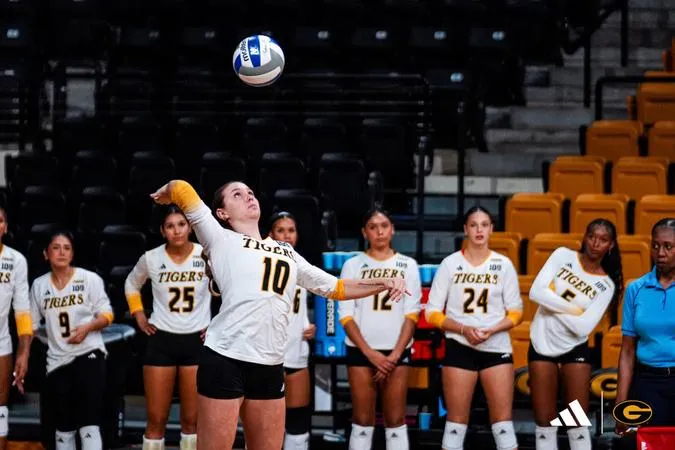 Grambling State Volleyball Dominates Arkansas-Monticello in Straight-Set Victory