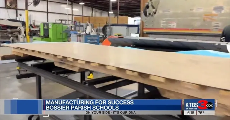 Manufacturing for Success program launches Bossier students into high-paying careers
