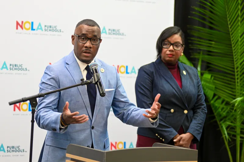 With a lifelong New Orleanian at its helm, the district's attendance office chips away at students missing days - but there's still work to be done