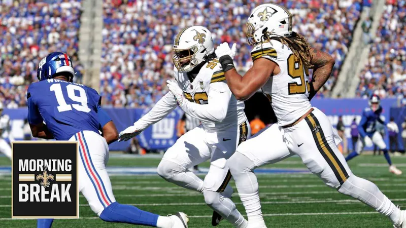 Morning Break: Saints announce PSG partnership, edge rushers in focus ahead of Steelers matchup