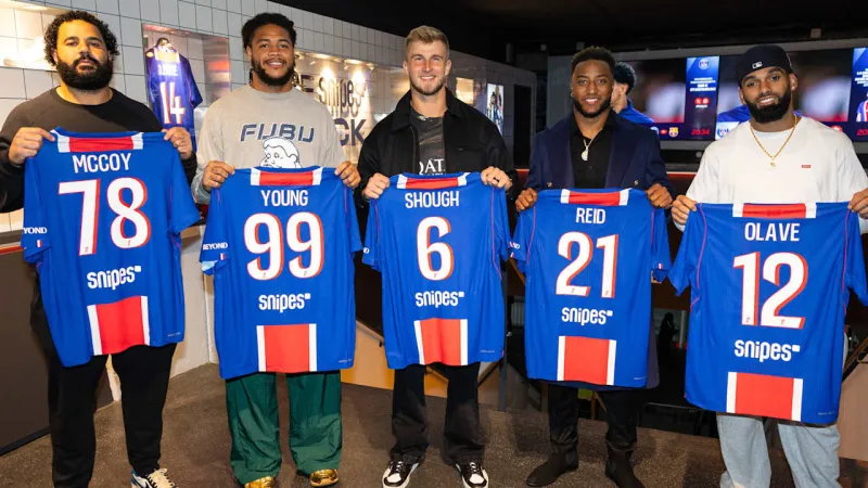 Photos: Saints attend PSG vs. Barcelona Champions League match | Saints in Paris