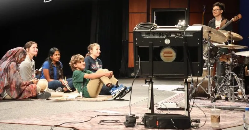 Grammy award-nominated ensemble inspires student artwork, collaboration