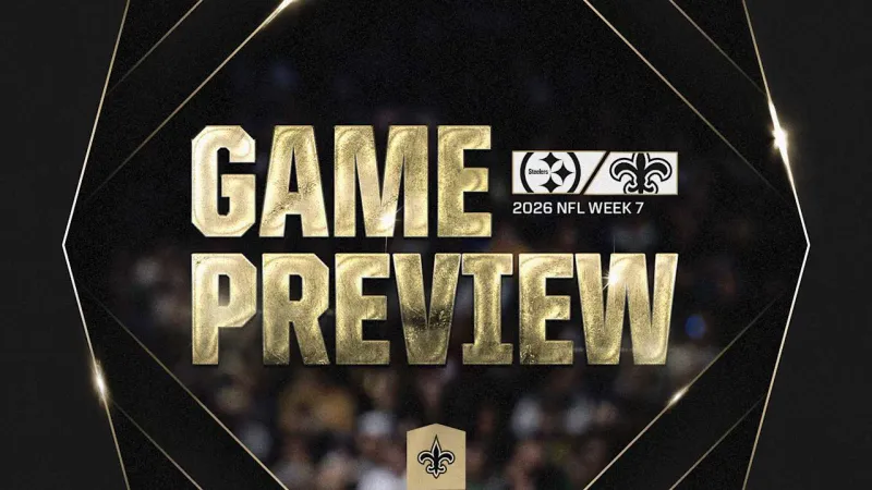 Game Preview: Steelers vs. Saints