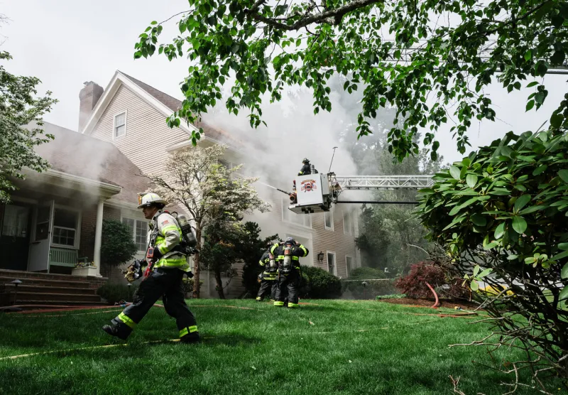 Lynnfield house catches fire. Again.