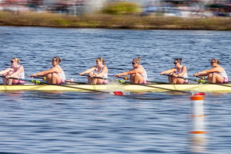 Women's crew take 12th CAA title