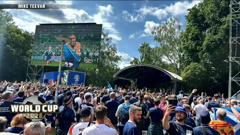 'Tartan Army' ready to cheer on Scottish National team at Foxboro World Cup match