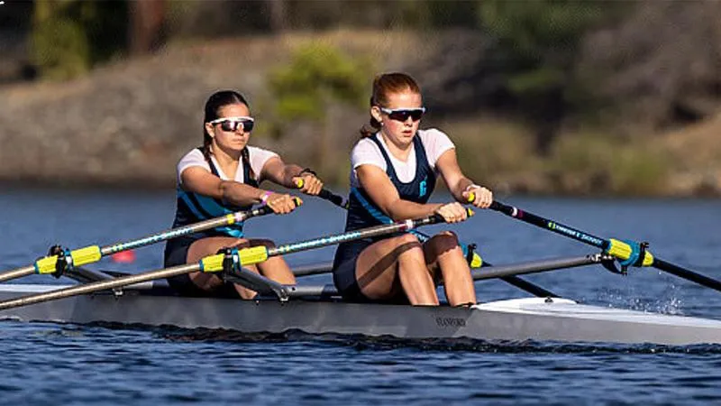 Women's Rowing Races at IRA National Championship Regatta