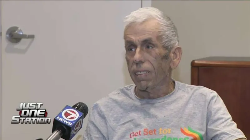 Man involved in fiery Easton crash rehabbing