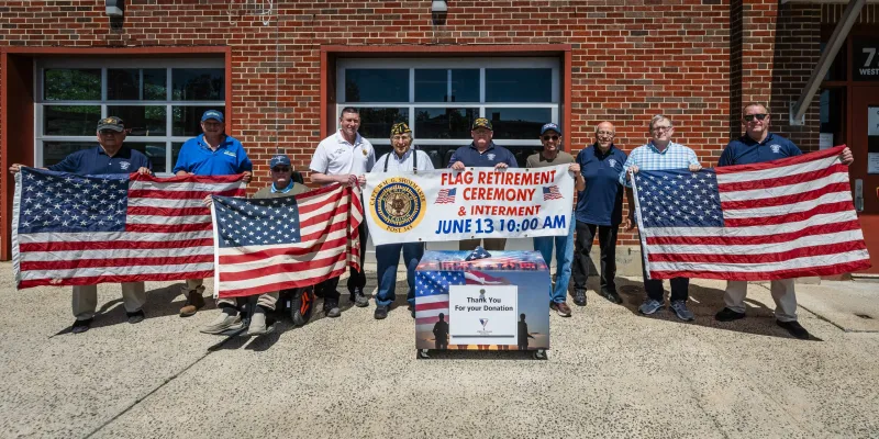 Lynn veterans plan flag-burning ceremony