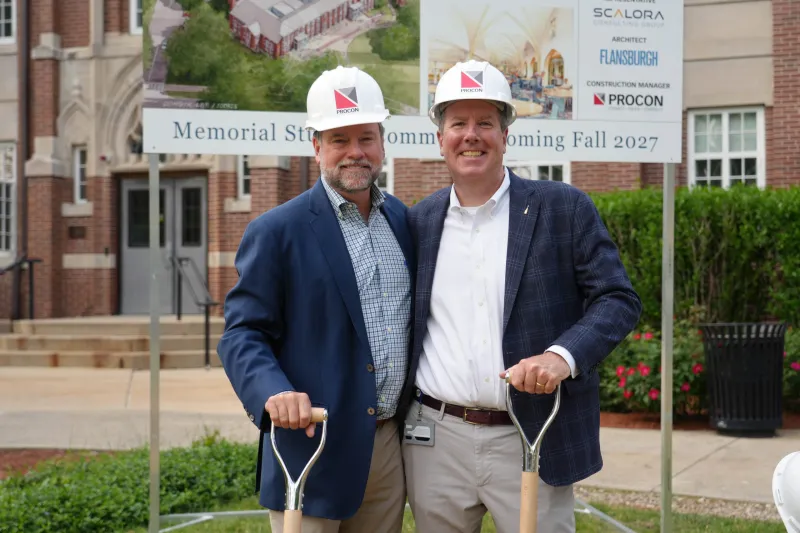 St. John's Prep Breaks Ground on Memorial Student Commons