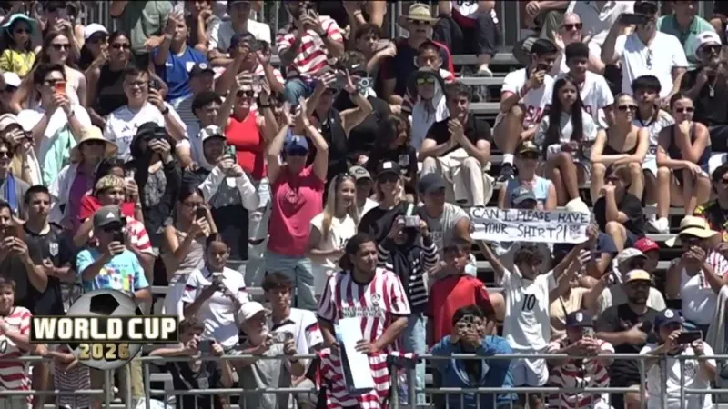 Thousands of fans win tickets to watch Team USA's only open practice before World Cup