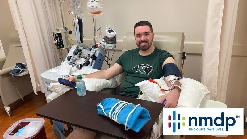 Football Graduate Assistant Gives Hope Through NMDP Donation