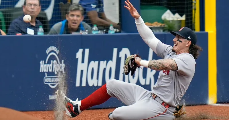 Struggling Red Sox swept by Rays despite late power surge