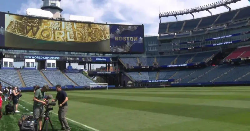 Gillette Stadium ready for FIFA World Cup games. See inside the newly transformed soccer venue.