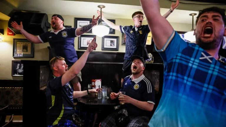 Tartan Army invades Boston ahead of Scotland vs. Haiti World Cup game
