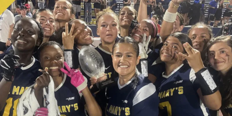 St. Mary's, 18-0, stands alone for third straight season