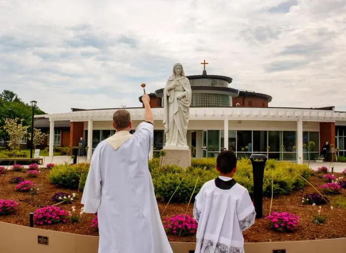 Renovated Father Peyton Center opens in Easton