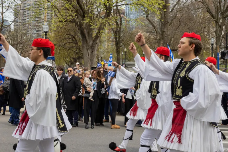 Hundreds gather on Boylston for 30th annual Boston Greek Parade