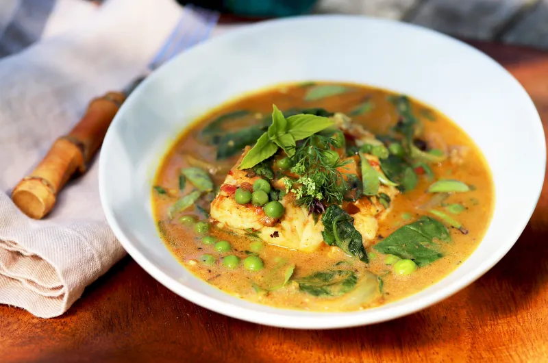 Cod Coconut Curry