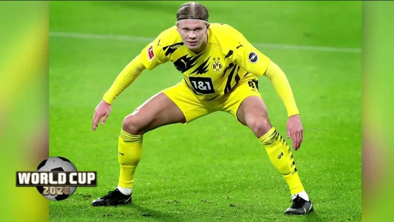 Star Norwegian striker compared to Patriots' Gronkowski