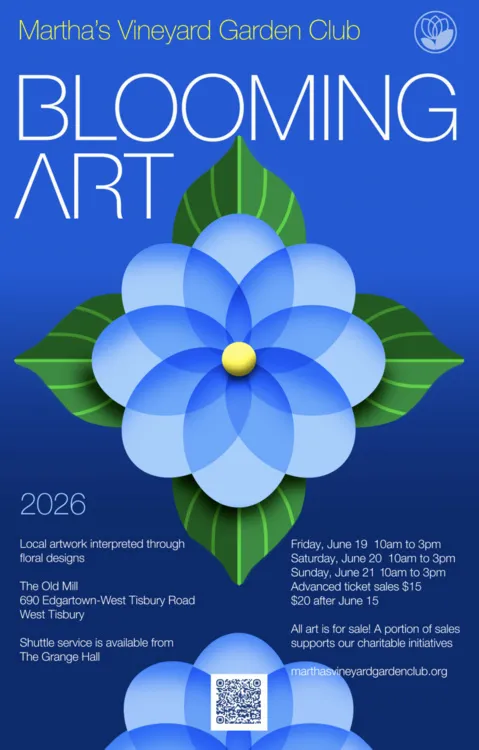 Martha's Vineyard Garden Club presents 'Blooming Art 2026'