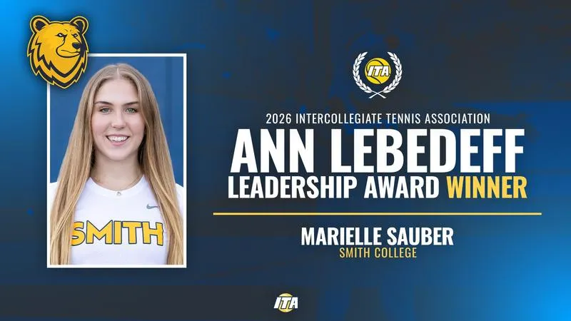 Marielle Sauber '26 Named ITA Ann Lebedeff Leadership Award Winner