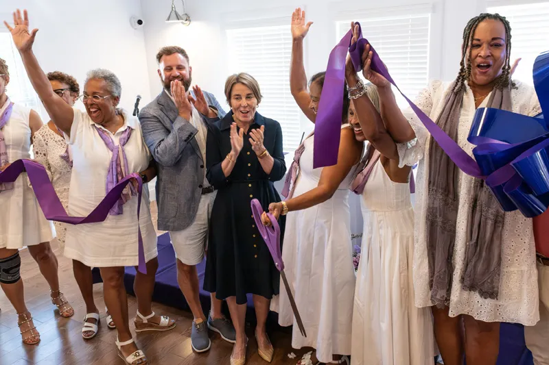 Cottagers honored by Gov. Healey