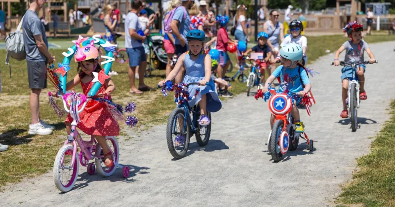 July 4 Bike Parade At Mullen Hall To Feature 50 Bikes And Helmets Raffle