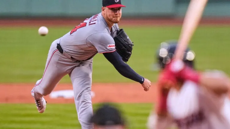 Red Sox' 5-game winning streak snapped in 8-1 loss to Nationals