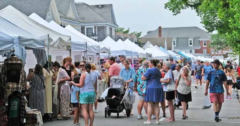 Falmouth's Main Street Closed Today For Street Fair
