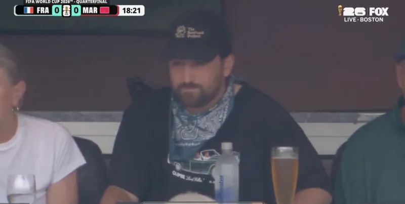 Here were some of the celebs on hand to watch France and Morocco's World Cup quarterfinal at 'Boston Stadium'