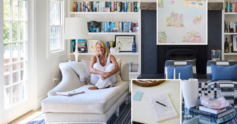 Inside the Nantucket Home of Best-Selling Author Elin Hilderbrand