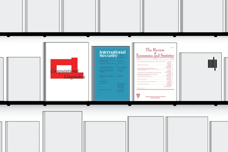 Three MIT Press journals lead their fields with Clarivate No. 1 rankings