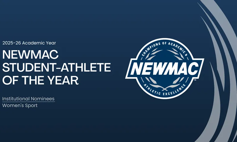 Track & Field and Cross Country's Martin Named NEWMAC Student-Athlete of the Year Nominee