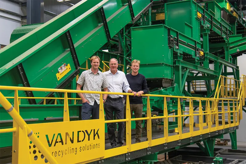 The Commodore of Recycling helps his family business grow