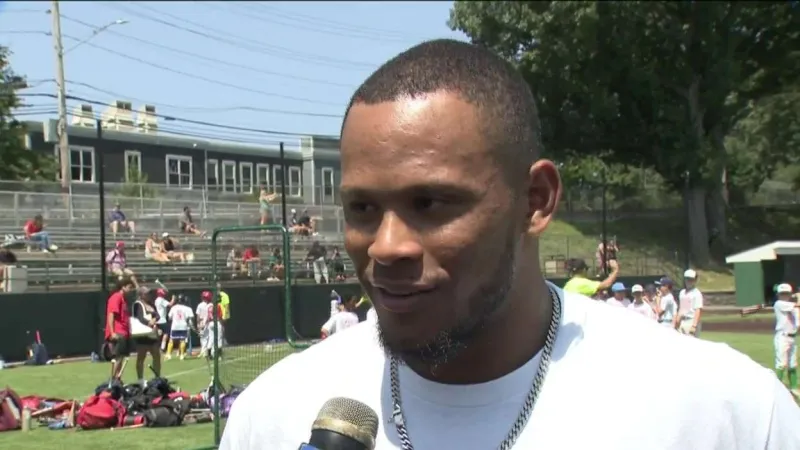 Red Sox All-Star outfielder Ceddanne Rafaela hosts youth baseball camp in West Roxbury