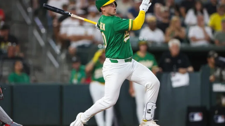 Gage Jump pitches A's to 4-3 win over Red Sox