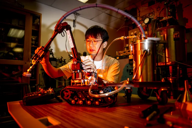 Robotic firefighters: professor has a new idea to stop wildfires