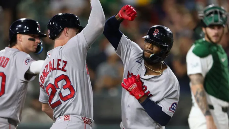 Red Sox beat A's 4-2 on Andrew Monasterio's 2-run homer in 10th