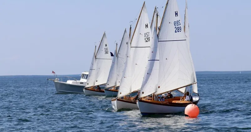 Quissett Yacht Club: Younger Racers Compete For Harrington, Woodruff Trophies